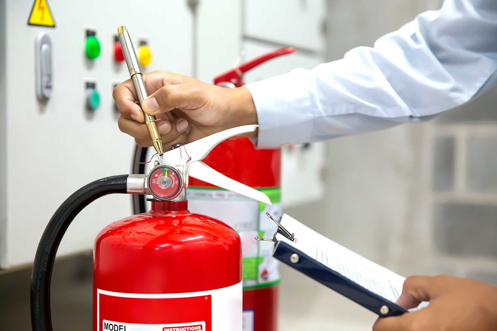 Electrical safety testing service technician