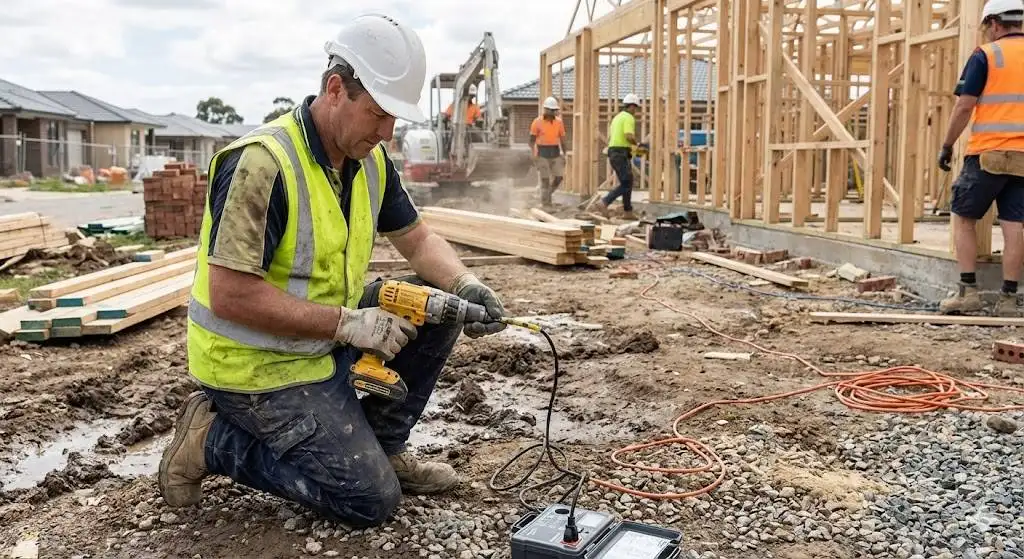 Electrical safety testing service technician